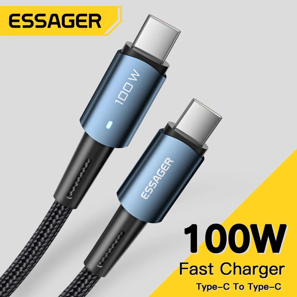 Кабел за бързо зареждане 100W USB-C PD