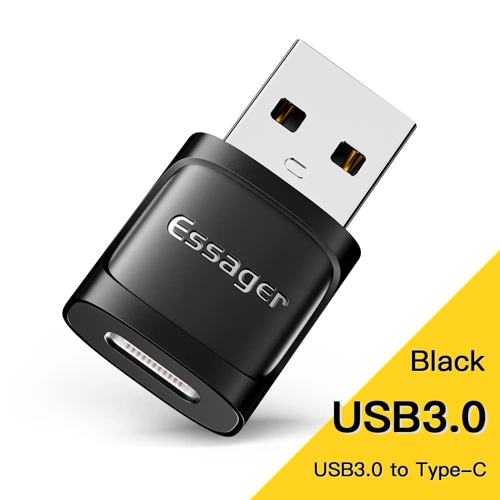 USB-C към Micro USB OTG адаптер