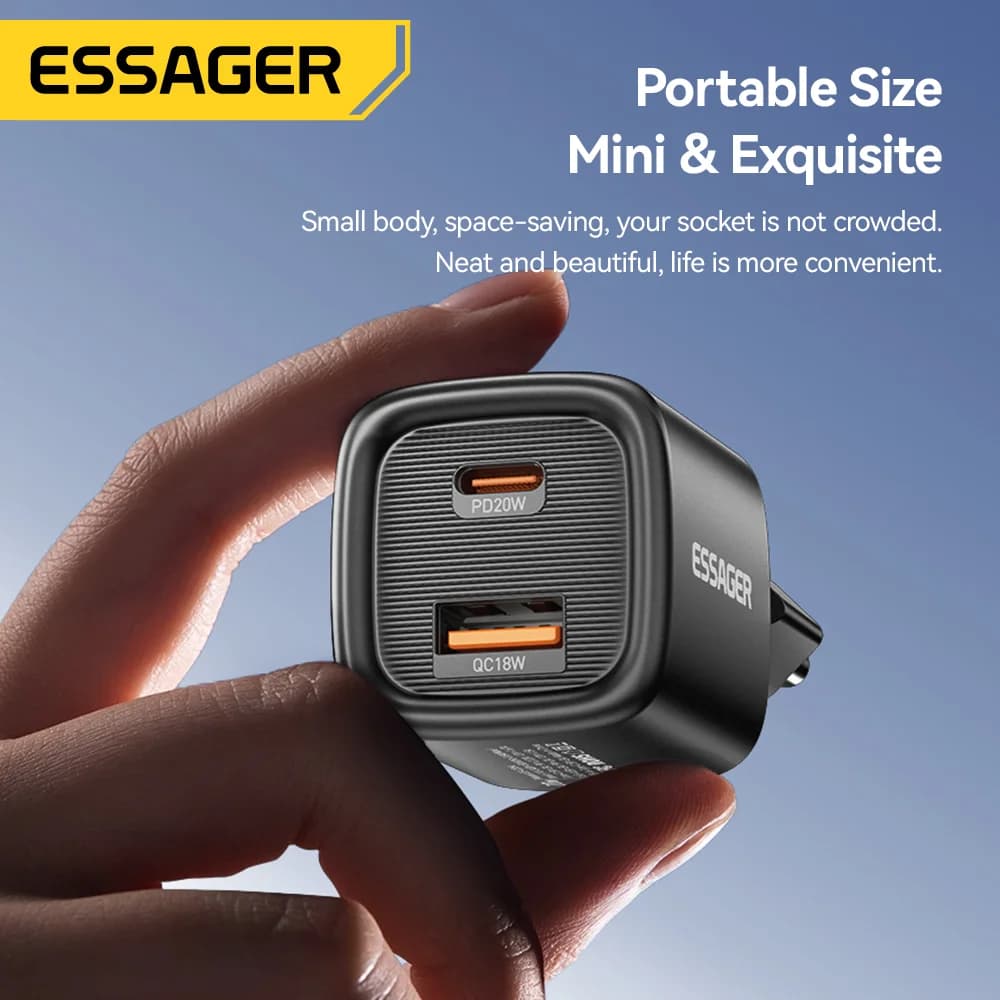 20W USB-C PD Бързо Зарядно