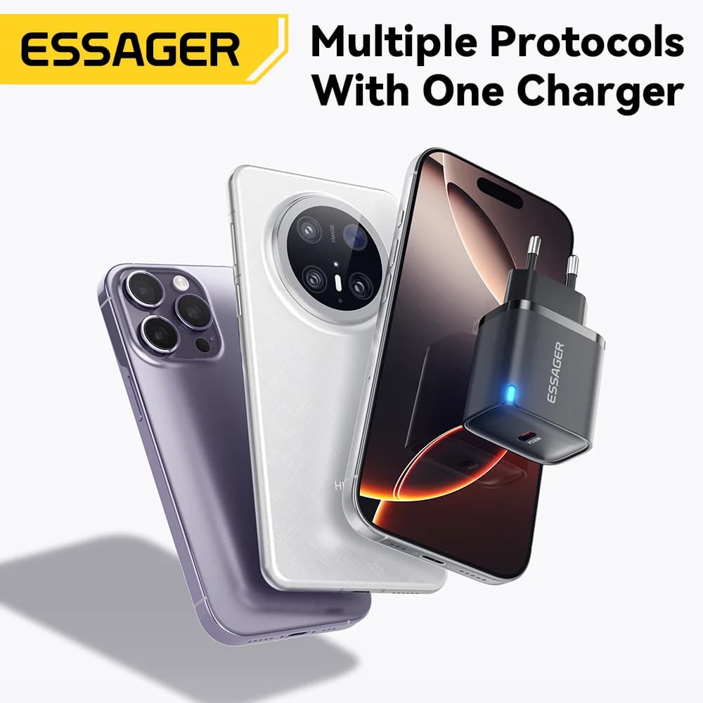 Мини USB-C PD бързо зарядно 30W