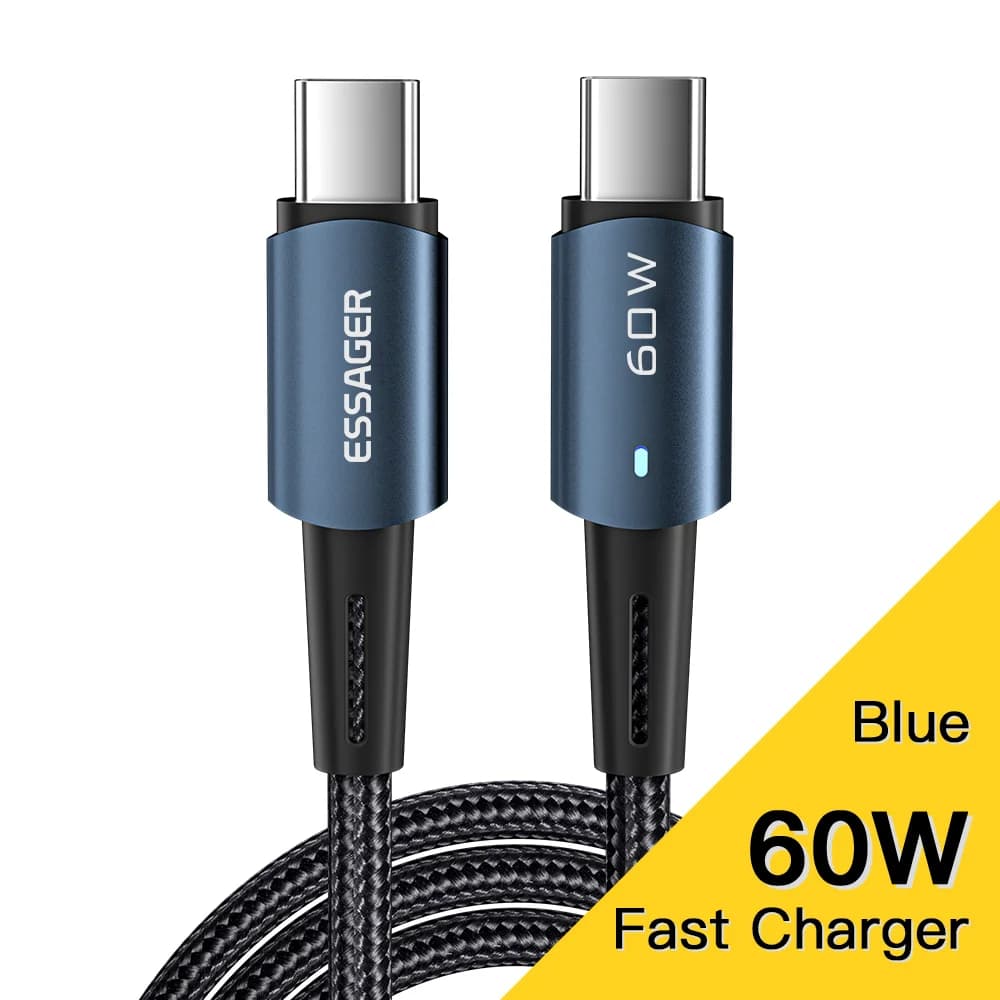 Кабел за бързо зареждане 100W USB-C PD